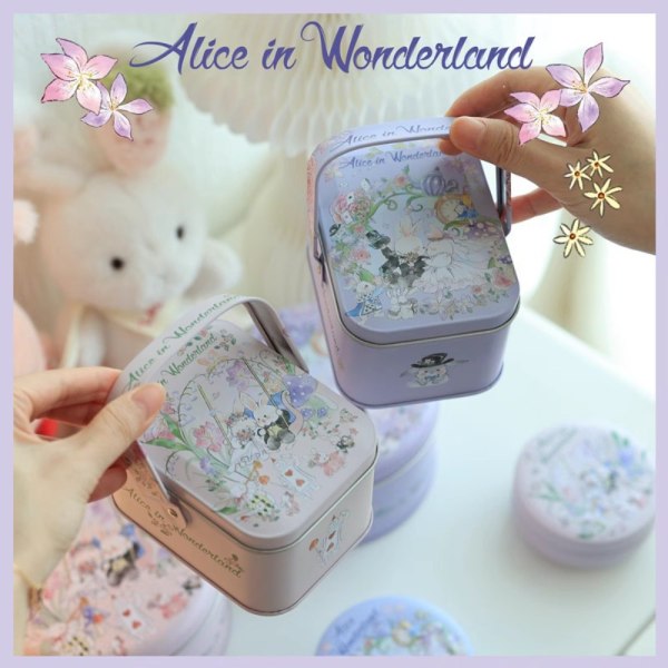 Candy Tin Box Opbevaringsdåse 3 3 3
