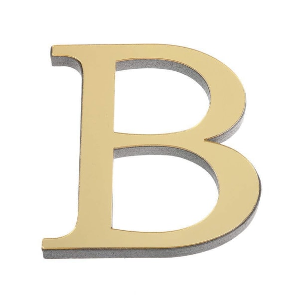 26 kirjainta seinätarra Aakkoskoristelu B B B
