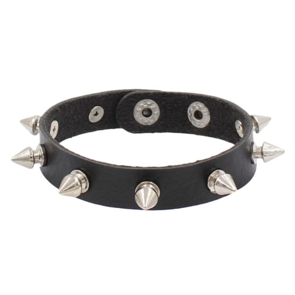 Dubbat armband Svart Armband SVART ENLAGS ENLAGER Black Single-layer-Single-layer