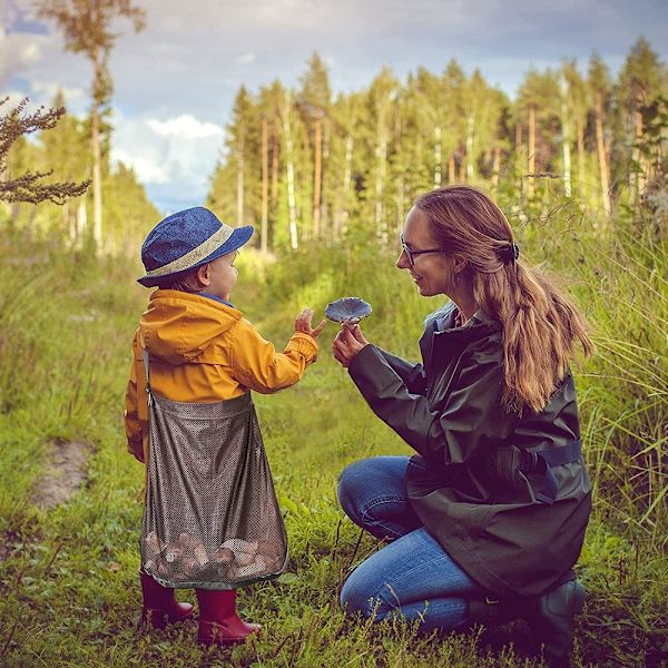 Svampejagttaske Svampefoderpose Mesh svampetaske