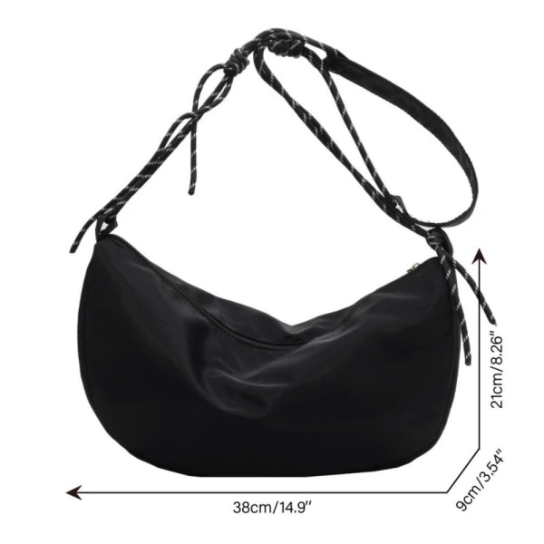 Skuldertasker Hobos Taske SORT black