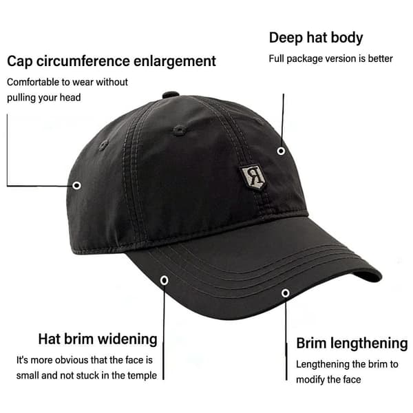 Baseball-lippikset Ponytail Visor Cap NAVY navy