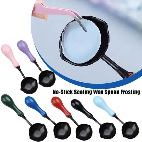Forseglingsvoksske Non-Stick Skeer SORT Black