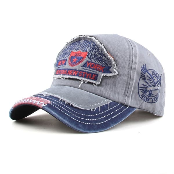 Baseballcaps med skygge, BLÅ blue