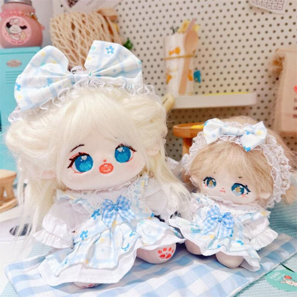 Docka Härliga Kläder Prinsessklänning BLÅ 20CM Blue 20cm