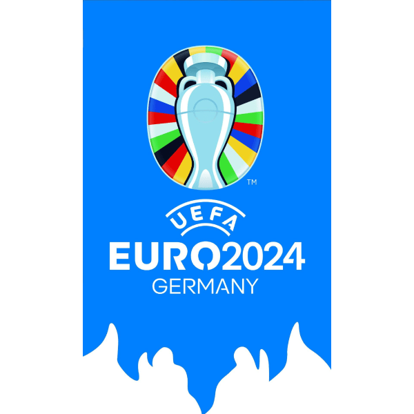Dekorative flag til fodboldfester, fan forsyninger, bar dekorationer til 2024 European Cup 2024 European Cup