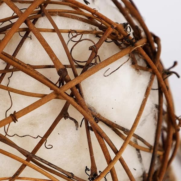 Fuglereder Materiale Bolde Rattan Bold Legetøj 10CM 10CM 10cm