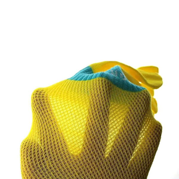 Puuvillaiset Five Finger Socks Miesten sukat KELTAINEN yellow