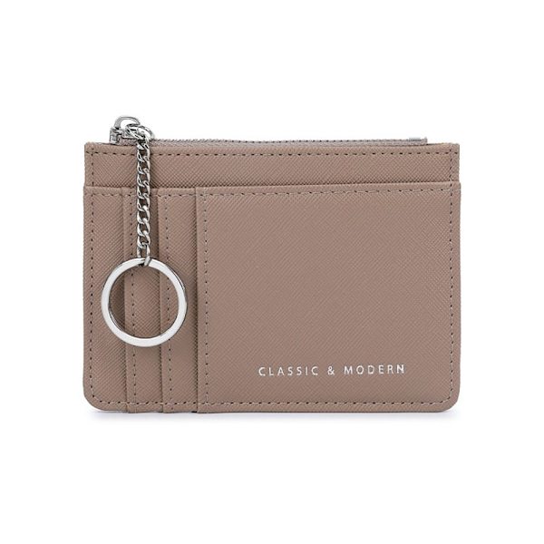 Money Coin Kukkaro Luottokorttikotelo BEIGE BEIGE