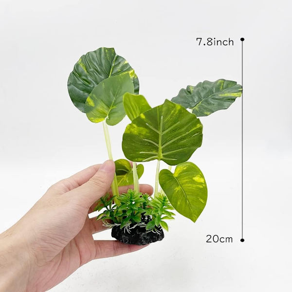 Kunstige vannplanter Fisketankplanter A A A