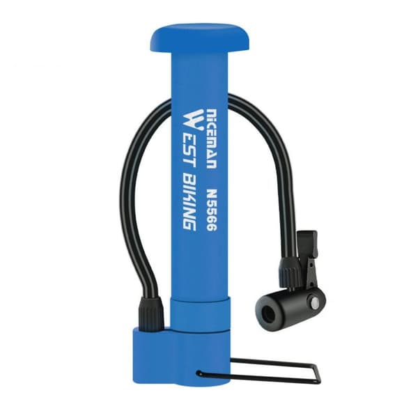 Cykel Luftpump Manuell Luftpump BLÅ blue
