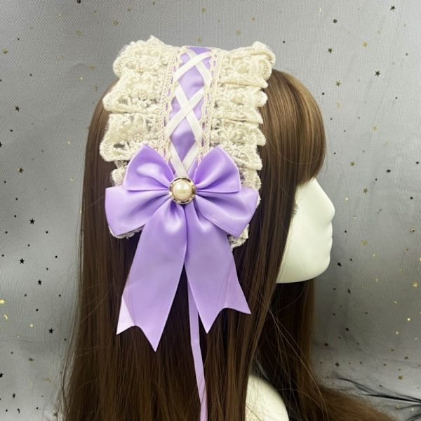 Lolita Pandebånd Bowknot Hårbånd 6 6 6
