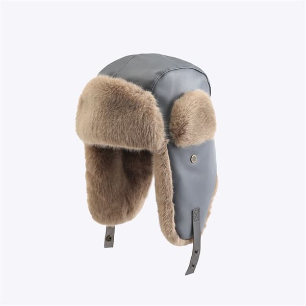 Trapperhat Hue Grå grey