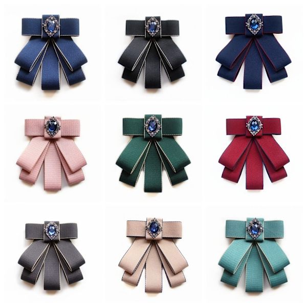 Rusetti Bowknot rintakorut PUNAINEN Red
