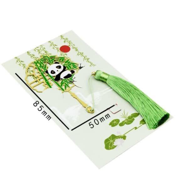 Panda Bogmærke Bogklips A A A