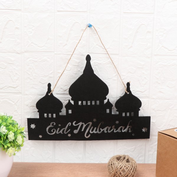 4 STK Eid Mubarak anheng Ramadan Dekor DIY Crafts