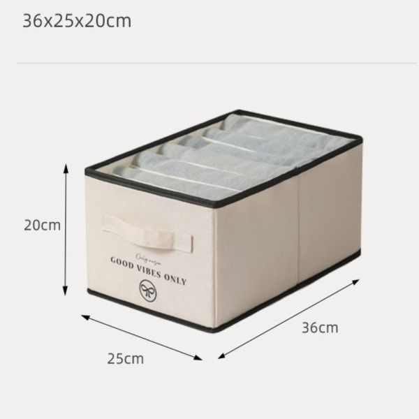 Garderob Kläder Förvaringslåda Tyg Förvaringslåda 9 GRIDS 9 GRIDS 9 Grids