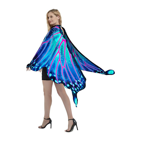 Butterfly Cape Butterfly Wings Sjal 4 4 4