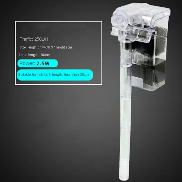 Foss Fisketank Filter Akvarium Oksygenpumpe STØPPEL STØP plug