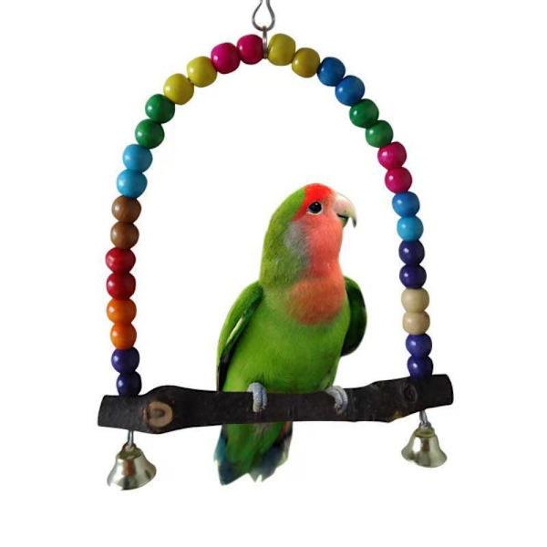 Bird Swing Lelu Lintuhäkkitarvikkeet Monivärinen