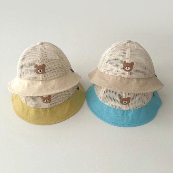 Barn Bøttehatter Barn Solhatt LYS KHAKI light khaki