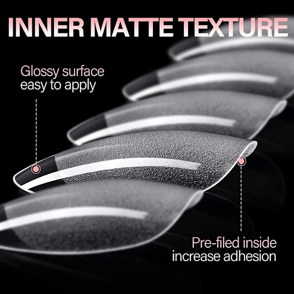 240st/kartong False Nails Tips Gelly Nail Tips T SHAPE T SHAPE T SHAPE