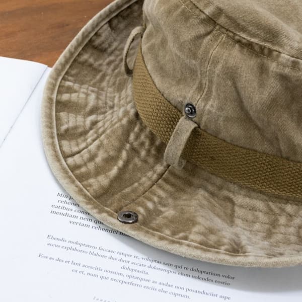 Bomullshattar Dam Sommarmössa KHAKI Khaki