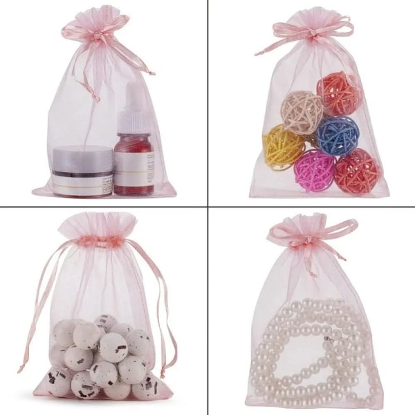 50 stk Snøreposer Smykkeemballage 7X9CM50PCS 50STK 7x9cm50pcs