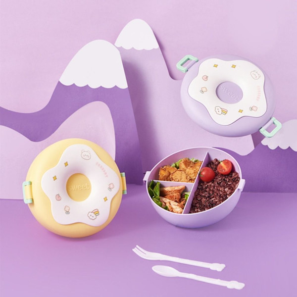 Lunchbox Fack Matlåda LILA purple