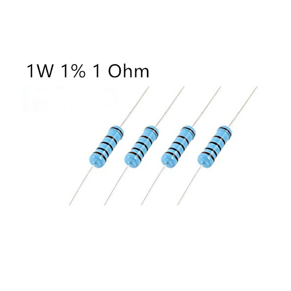 200 stk Metalfilmmodstand 1% Tolerance 1W 1 Ohm