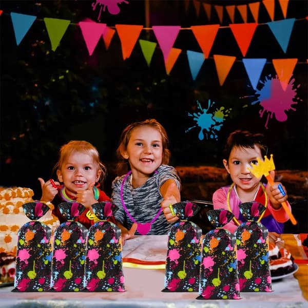 25 st Godispåsar Kakor Popcorn Förpackningspåse DIY-påsar