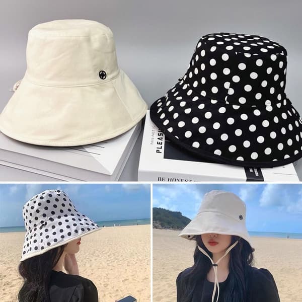 Bucket Hat Strandhatt BEIGE Beige