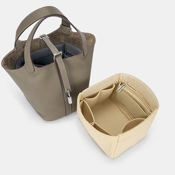 Bucket Bag Insert Bag Linner Bag GRÅ A A grey A-A