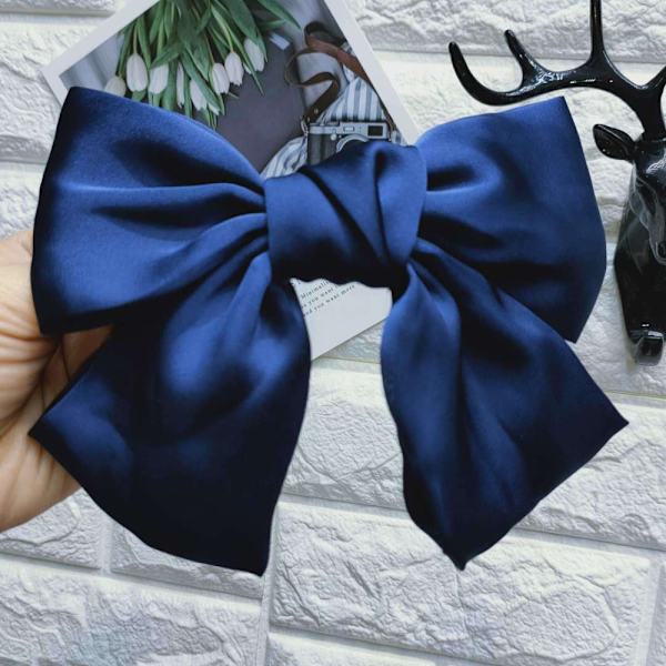 Rosett Hårnål Hårklämma MÖRKBLÅ Dark Blue