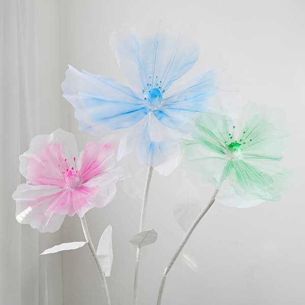 Stor simuleringsblomst falsk blomst 2 2 2