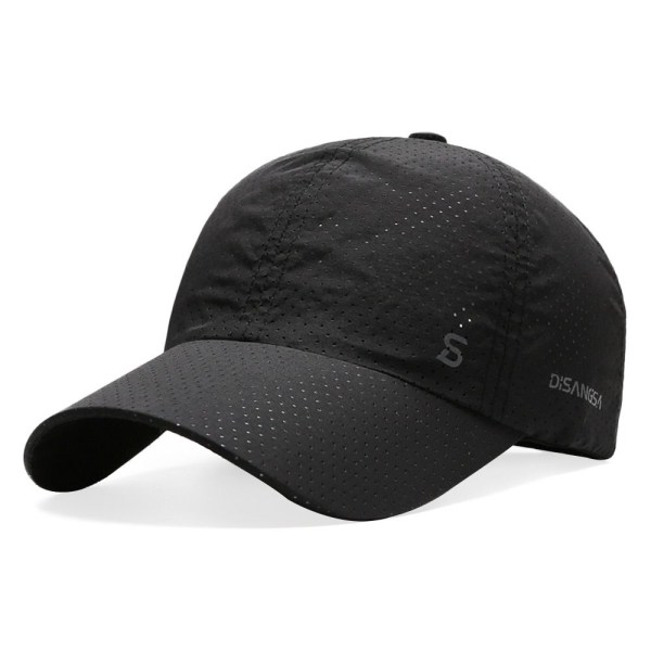 Baseballkeps Cap SVART ANDNINGSSTIL ANDNINGSSTIL Black Breathable Style-Breathable Style