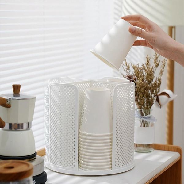 Papirkopholder Multifunktionel kopdispenser GRÅ grey