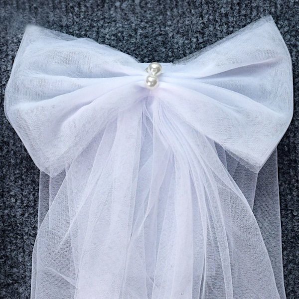 1 Par Spets Sjal Bröllop Cape DEEP IVORY DEEP IVORY Deep ivory