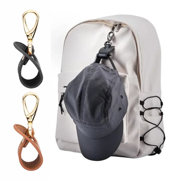 Hatteklips Golf Baseball Hatteholder BRUN Brown
