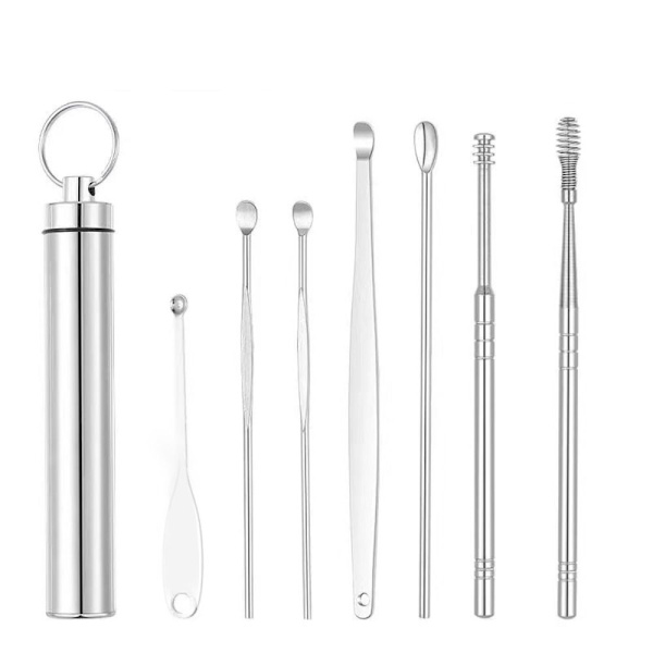 Ruostumattomasta teräksestä set lusikkasarja 7Pcs-set