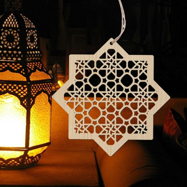 3 stk hengende anheng advent anheng Ramadan dekorasjon