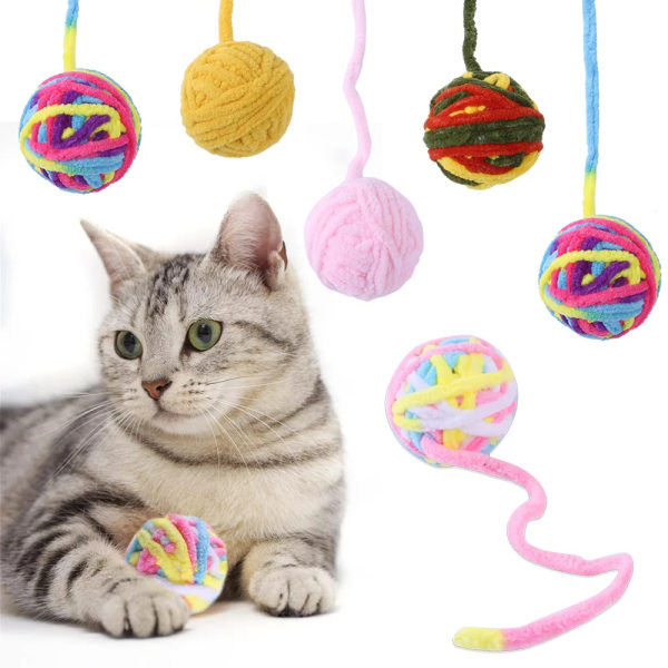 Pet Cat Toys Lekeballer 3 3 3