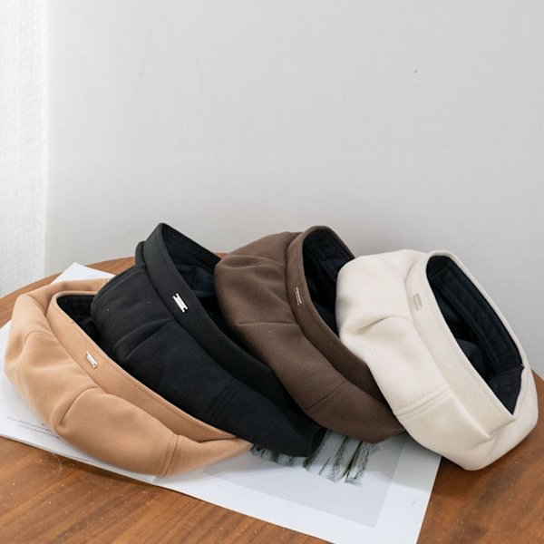 Kvinnor Basker Vinter Hattar KHAKI Khaki