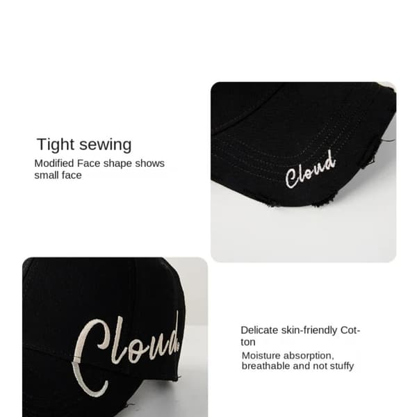 Hard Top Cap Big Head Cap SVART black