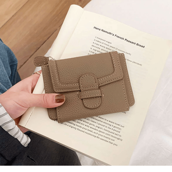 Handhållen Kortplånbok Khaki khaki