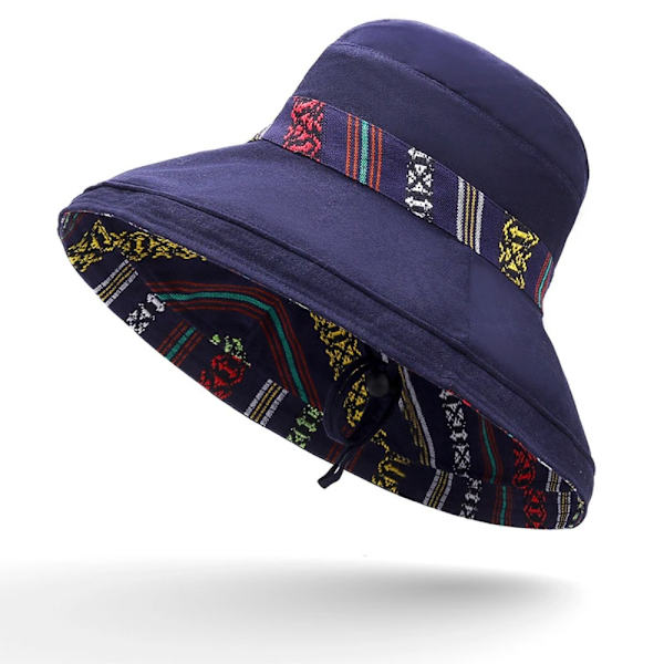 Bøttehatt Solluer MARINEBLÅ navy blue