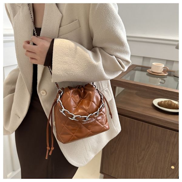 Axelväska Handväska KHAKI Khaki