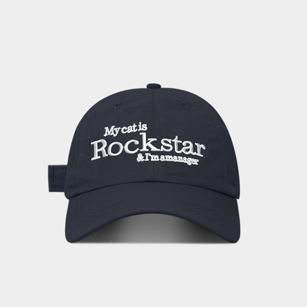 Bokstavsbroderade Basebollkepsar Snapback-kepsar Marinblå navy
