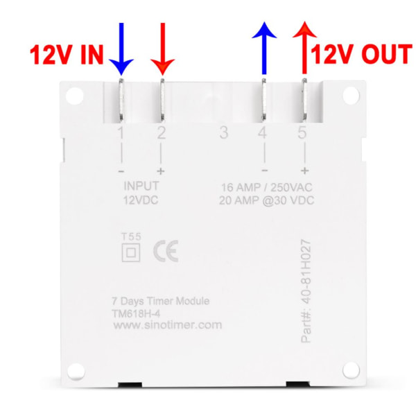 Tidsswitch Tidsrelæstyring 220V TIMER 220V TIMER 220V Timer