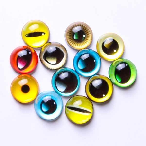 20 stk/10 par Eyes Crafts Eyes Puppet Crystal Eyes 18MMCOLOR 18mmcolor random